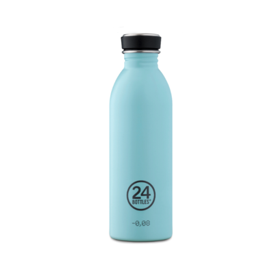 Bouteille urbaine Pastel Collection Cloud Blue inox 