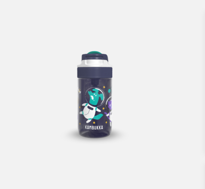 Gourde Lagoon space animal 400 ml tritan sans BPA anti fuite