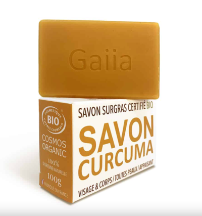 Savon surgras bio curcuma 100 g