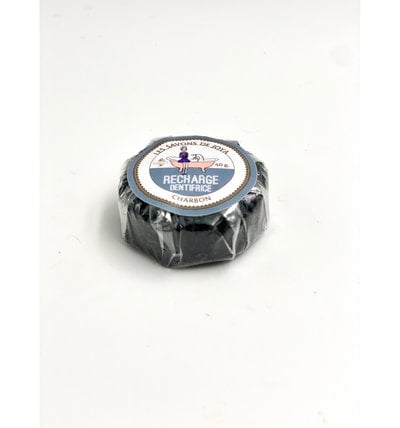 Recharge dentifrice solide menthe charbon 40 g